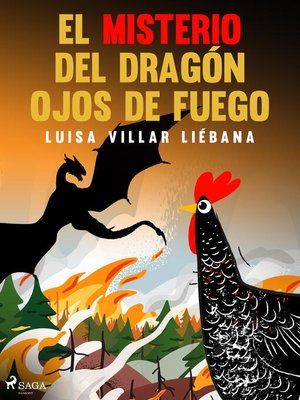 cover image of El misterio del dragón ojos de fuego